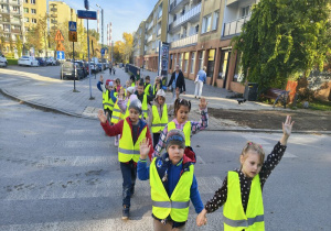 w trakcie drogi do parku
