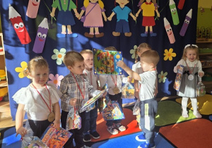 Uroczystość - Pasowanie na Przedszkolaka.