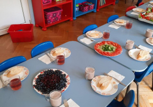 Szwedzki stół w przedszkolu