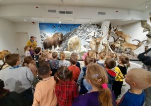 Dzieci poznają zwierzęta Arktyki