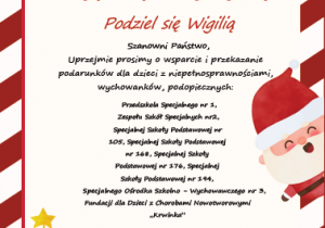 "Podziel się Wigilią"